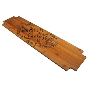 TABUA PARA QUEIJOS EM BAMBU  80CM X 20CM X 1CM