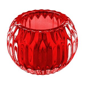 CASTICAL DE VIDRO VERMELHO
