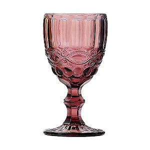 CJ TACAS DE VINHO DE VIDRO MARSALA  6 PCS 8,1CM X 15,5CM  26