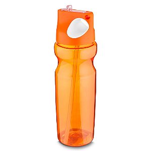 GARRAFA PLASTICA 900ML LARANJA GA4300