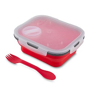 LANCHEIRA PLASTICA VERMELHA LC200