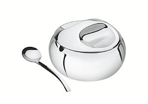ACUCAREIRO ACO INOX C/COLHER