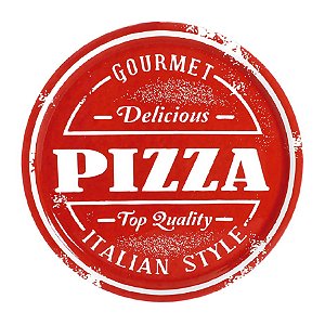 PRATO PIZZA RED DIAM 40 CM