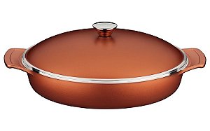 FRIGIDEIRA ALUM 32CM C/TP LYON DOU