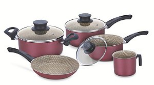 JOGO PANELAS ALUM 5PC PARIS VER