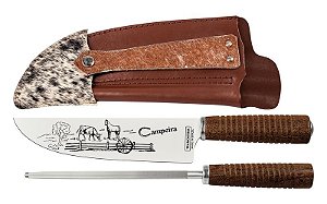 JOGO CAMPEIRO INOX 2PC