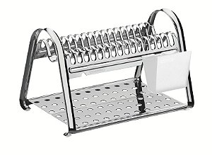 ESCORREDOR DE LOUCA ACO INOX CICLO