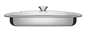 ASSADEIRA ACO INOX COSMOS TP.VIDRO