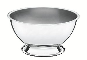 BALDE ACO INOX P/GARRAFAS S/ GRELHA