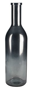 GARRAFA DE VIDRO ASTURIAS 4.350ML 50CM CINZA METALICO