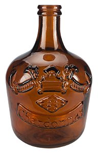 GARRAFA CHARDONNAY DE VIDRO 4L 30CM RUBI