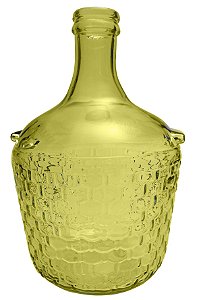 GARRAFA COLONIAL EM VIDRO 4L AMARELO