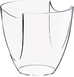CHAMPANHEIRA PARA 1 GARRAFA MODULAR EM ACRILICO L21XP19XA20CM TRANSPARENTE