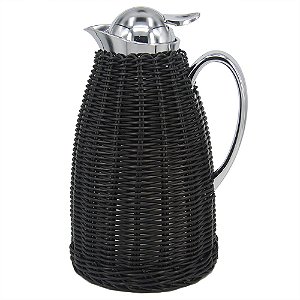 GARRAFA TÉRMICA DE INOX COM TRELICA 16CM X 16CM X 26,5CM