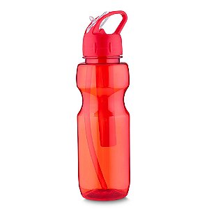 GARRAFA PLASTICA C/ P. GELO 700ML VERMELHO GA5300