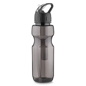 GARRAFA PLASTICA C/ P. GELO 700ML PRETO GA5300