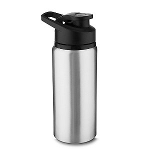 GARRAFA DE ALUMINIO 600ML PRATA GA5100