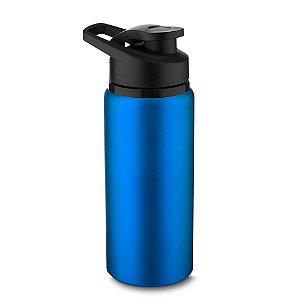 GARRAFA DE ALUMINIO 600ML AZUL GA5100