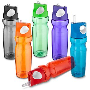 GARRAFA PLASTICA 900ML PRETO GA4300