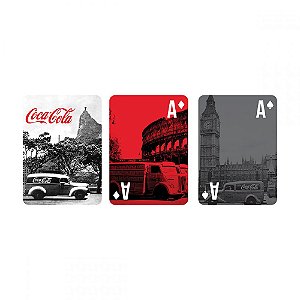 BARALHO COCA COLA PLASTICO LANDSCAPE RIO DE JANEIRO COLORIDO