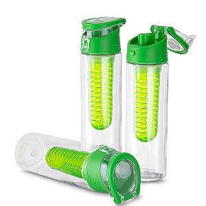 GARRAFA PLASTICA 750ML VERDE GA2000