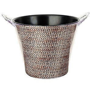 CHAMPANHEIRA TRELICA ACRILICO 2 ABRIDORES GARRAFA 5L PRETA