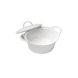CAÇAROLA DE PORCELANA C/TAMPA 1,6L