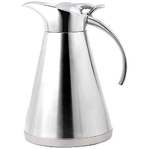 GARRAFA TERMICA ACO INOX PAREDE DUPLA 1L 17X14X22,5CM