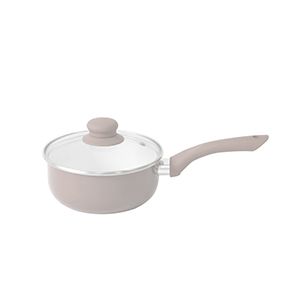 PANELA ALUMÍNIO E CERÂMICA CABO SILICONE E TAMPA 36,5x20cm