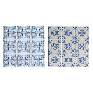 CJ. DE PORTA PANELA DE CERAMICA ESTAMPADOS - 2PS