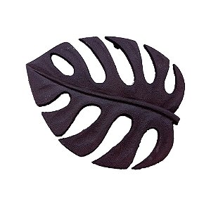 PECA DECORATIVA DE METAL DESCANSO DE PANELA FOLHA 16,5CM X 2