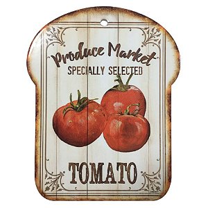 DESCANSO PANELA DECORATIVO TOMATO CERAMICA 20X25CM BEGE