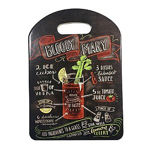 DESCANSO PANELA DECORATIVO BLOOD MARY EM CERAMICA L24XP17CM
