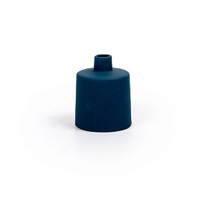 VASO CONICO PEQUENO AZUL PETROLEO