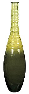 VASO DE VIDRO BARCELONA 100CM VERDE DEGRADÊ