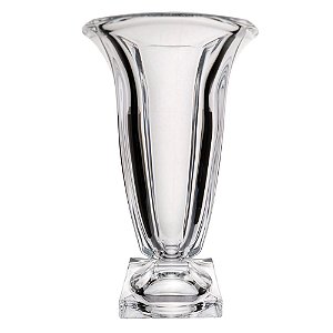 VASO COM PE MAGMA EM CRISTAL ECOLOGICO L19,8XP20,8XA33CM