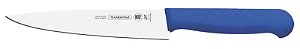 FACA CARNE INOX 10 PROFISSIONA AZU