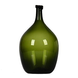 VASO DE VIDRO 28.3CM VERDE COPACABANA