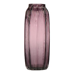 VASO DE VIDRO 31CM LILAS UBATUBA