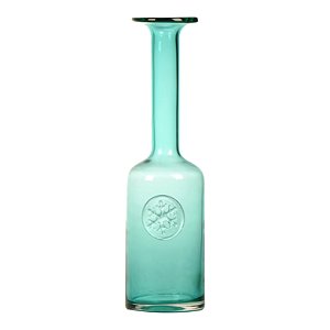 VASO DE VIDRO 36.5CM TURQUESA BUZIOS