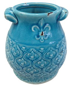 VASO EM CERAMICA 19CM