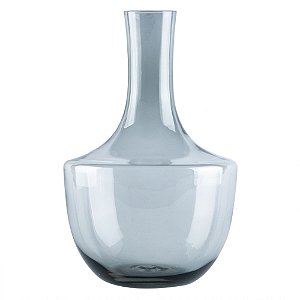 VASO DE VIDRO TRANSPARENTE 25CM X 16CM