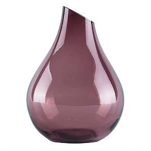 VASO DE VIDRO ROSE 17CM X 12,5CM