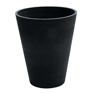 VASO DE FIBER CLAY PRETO
