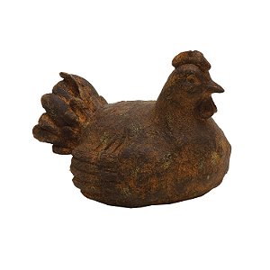 FIGURA DECORATIVA GALINHA