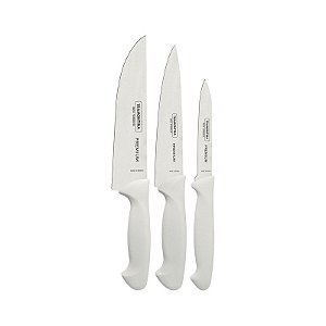 JOGO FACAS INOX 3PC PREMIUM BRA