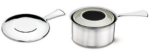 FOGAREIRO ACO INOX P/RECHAUD