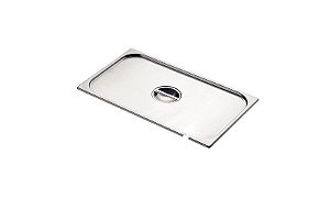 TAMPA ACO INOX 1/4 CONCHA