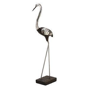 FIGURA DE RESINA- GARCA 34 CM