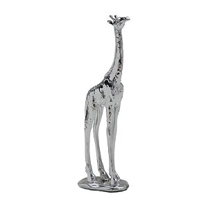 FIGURA DECORATIVA DE RESINA GIRAFA